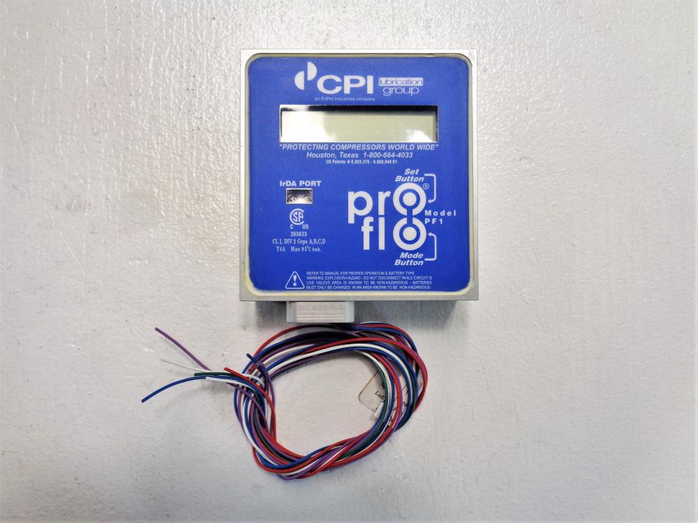 CPI Pro-Flo Lubrication Monitor PF1